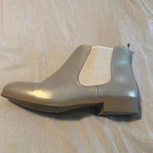 Gold Women’s Ankle Boots